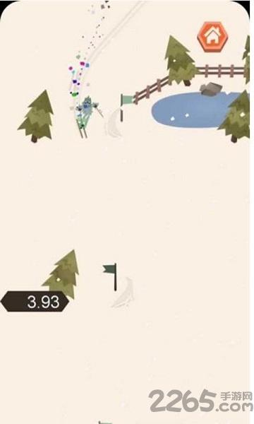 滑雪下山手游下载,滑雪下山,滑雪游戏,闯关游戏